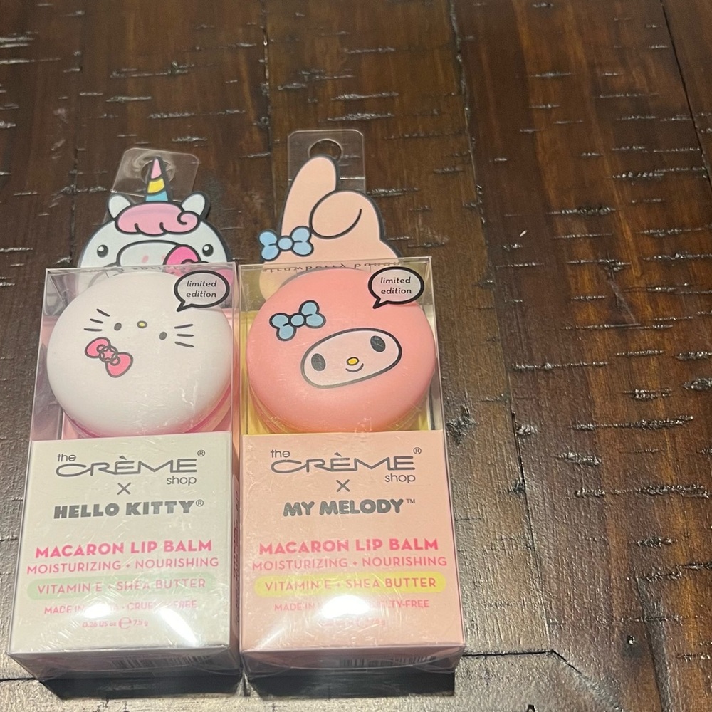 Hello Kitty x the Creme Shop Lip Balm Limited Edition Set of 2